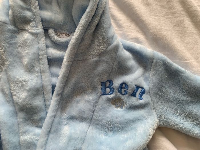 Embroidered Dressing Gown
