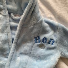 Embroidered Dressing Gown