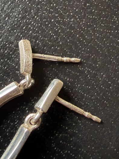 John Rocha silver earrings
