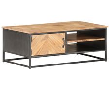 Coffee Table 90x50x35 cm Solid Acacia Wood