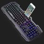 New Imice Ak-400 104keys Backlit Usb Wired Multifunctional Gaming Keyboard Black Image 2