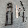 available  used very good condition   with extra parts  RockShox Domain Dual Crown Image 2
