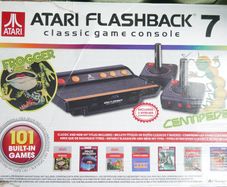 Atari Flashback 7 Classic Game Console 101 Built-In Retro Games Tested