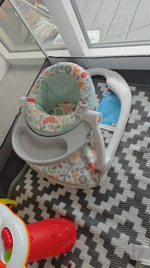 Fisher price baby chair and tray