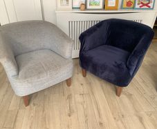 Pair of armchairs