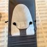 BabyBjorn Bouncer, Grey with Wooden Toy Bar Image 3