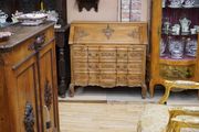 French Carved Oak Bureau