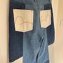 BNWT Farm Rio patchwork High waisted wide legs jeans Waist 28 Image 7