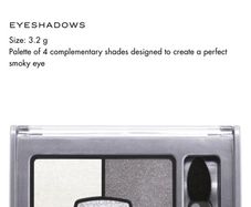 Brand New Bourjois Smoky Stories Eyeshadow Grey/Night