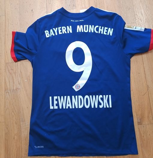 Bayern Munich shirt and shorts