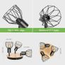 3 Way Ceiling Light Rotatable - Ceiling Spot Light Fittings E14 Kitchen Lights Ceiling Round - Black Light Fittings Ceiling Spotlights Wood - Matching Ceiling and Wall Lights Bedroom No Bulb Image 3