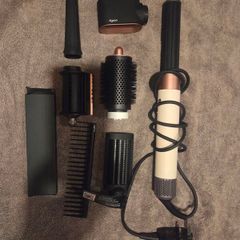 Dyson Airstrait Dryer  Straightener Pink  Rose  Gold