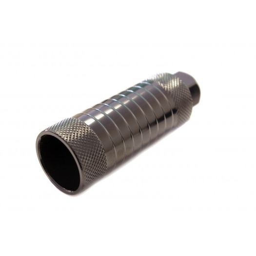 Oversize Steel BMX Stunt Grind Pegs Black 14mm Axles