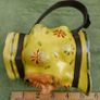 Antique Prattware Satyr Yelow Jug c.1800 - hand-made handle Image 9