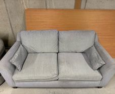2 no two seater sofas