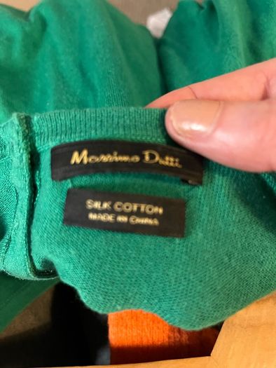 Massimo Dutti silk/cotton jumper