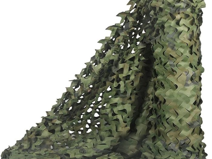 MULTIPLE COLOURS AVAILABLE | Bulk Roll Camo Netting For Hunting Military Decoration Sunshade
