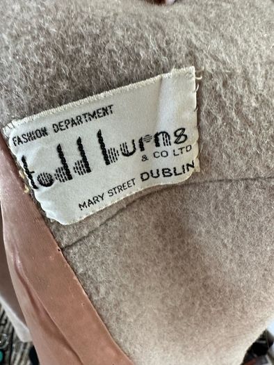 Vintage Fur and Wool Coat