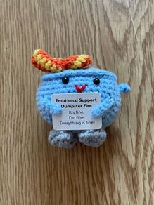 Emotional Support Dumpster Fire