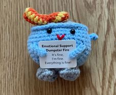 Emotional Support Dumpster Fire