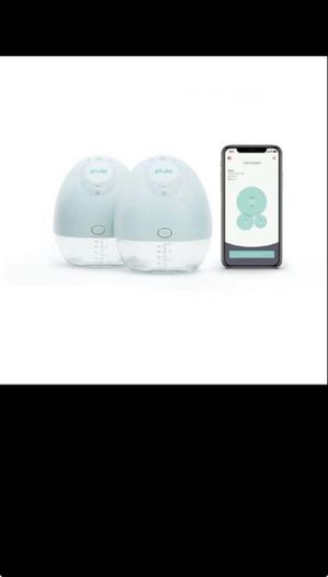 Double electric free hands pump and accessories