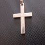 Silver cross hallmarked Image 4