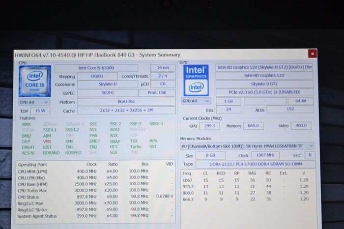 HP EliteBook 840 Intel Core i5 DDR4 Full HD Laptop with Microsoft Office