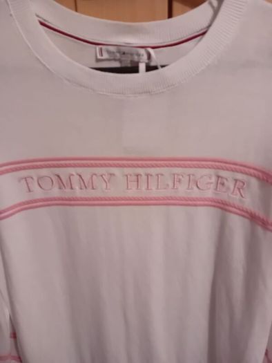 Tommy Hilfiger Cotton Knit Jumper - Size S UK 8 to 10 - BNWT RRP 130