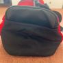 Red Nike sports duffel bag Image 2