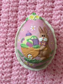 Easter Ceramic Trinket Box