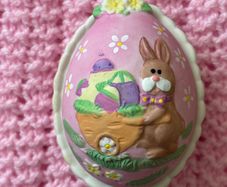 Easter Ceramic Trinket Box