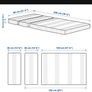 IKEA SUNDVIK Extendable Children's Bed plus IKEA OMSINT Pocket Sprung Mattress Image 6