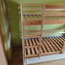 Bunk Bed 190x80cm (Pine / White) with Mattresses (+ White Sliding Doors) Image 6