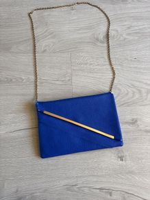 Sling handbag blue