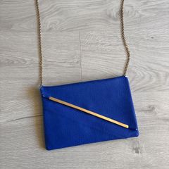 Sling handbag blue