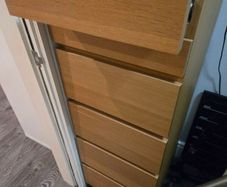 unit   cabinet with 8 drawers
