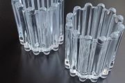 Glass Candle Holders