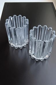 Glass Candle Holders