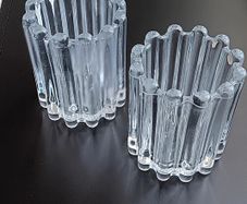 Glass Candle Holders