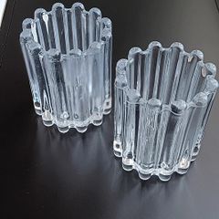 Glass Candle Holders