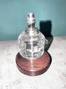 Galway Crystal Claddagh lamp