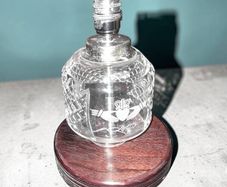 Galway Crystal Claddagh lamp