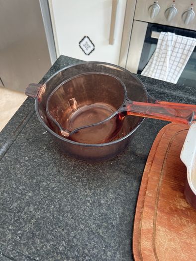 Vintage French saucepans and other vintage bits