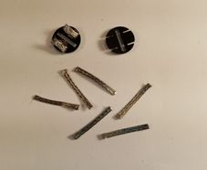 Scalextric: Packet of Braids with Two Disc plates
