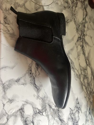 Zara leather boots