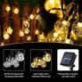 2 Pack Solar Garden Lights Outdoor, Total 72ft 120 LED Solar String Lights Waterproof, Solar Powered Crystal Ball Indoor/Outdoor Fairy Lights Decorative for Garden, Patio, Yard, Parties (Warm White) Image 4