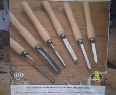 Record power wood turning chisels