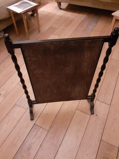 Antique fire guard.