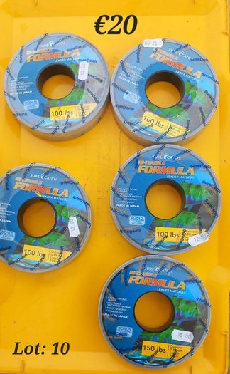 Fishing Lines/shock Ldrs.  Clearout Sale