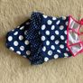 Navy polka dot swimsuit Image 2
